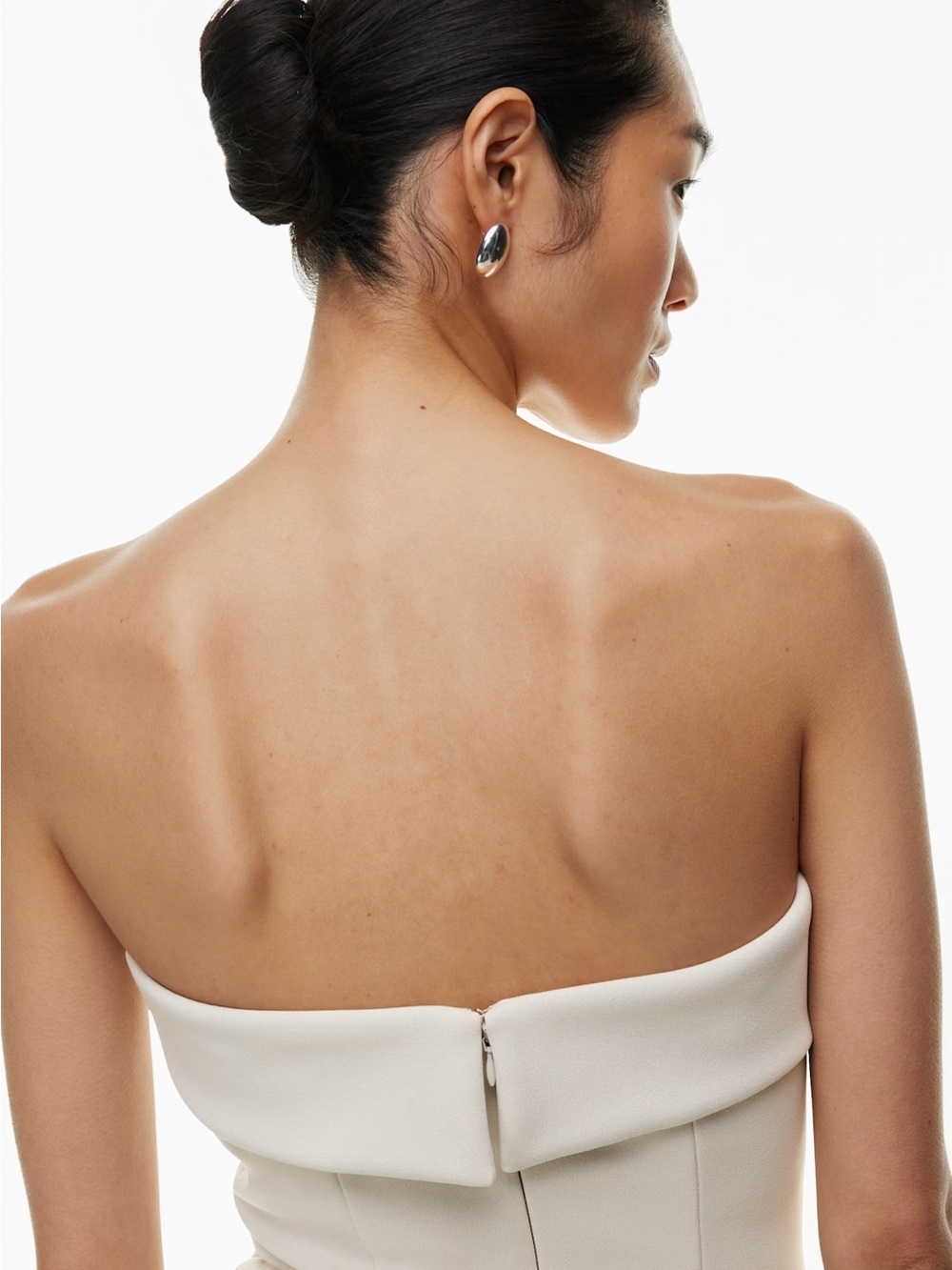 Aritzia Babaton Eyecatcher Strapless Tube Top in Beige Size XS - Picture 5 of 12
